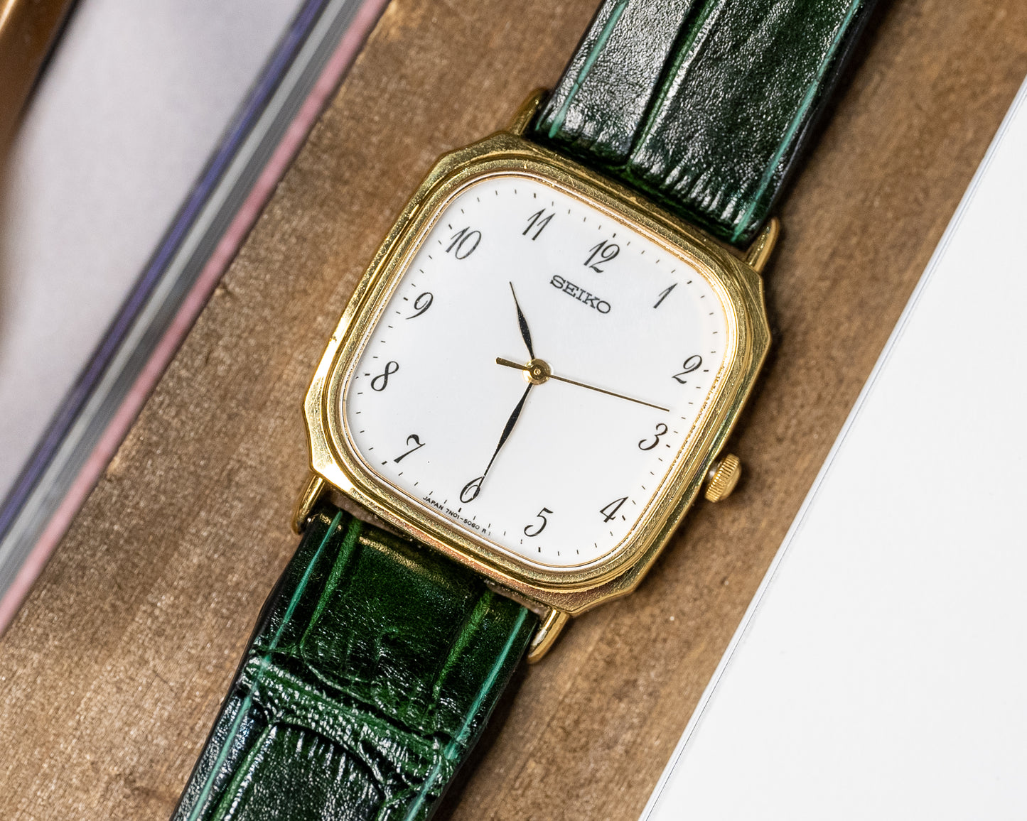 1980s Seiko Cushion Breguet Numeral Dial