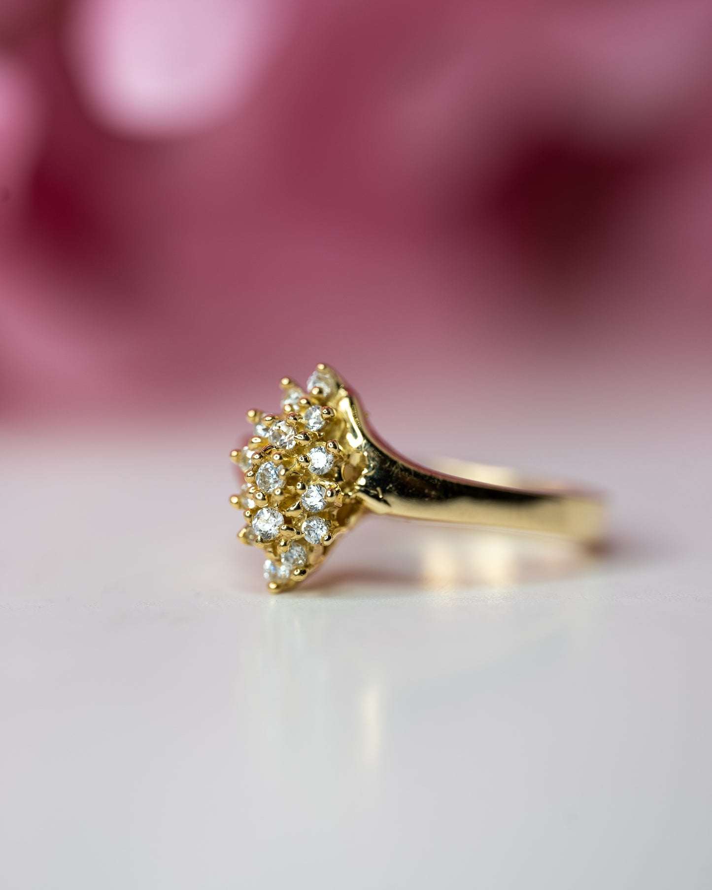 14kt Cocktail Ring