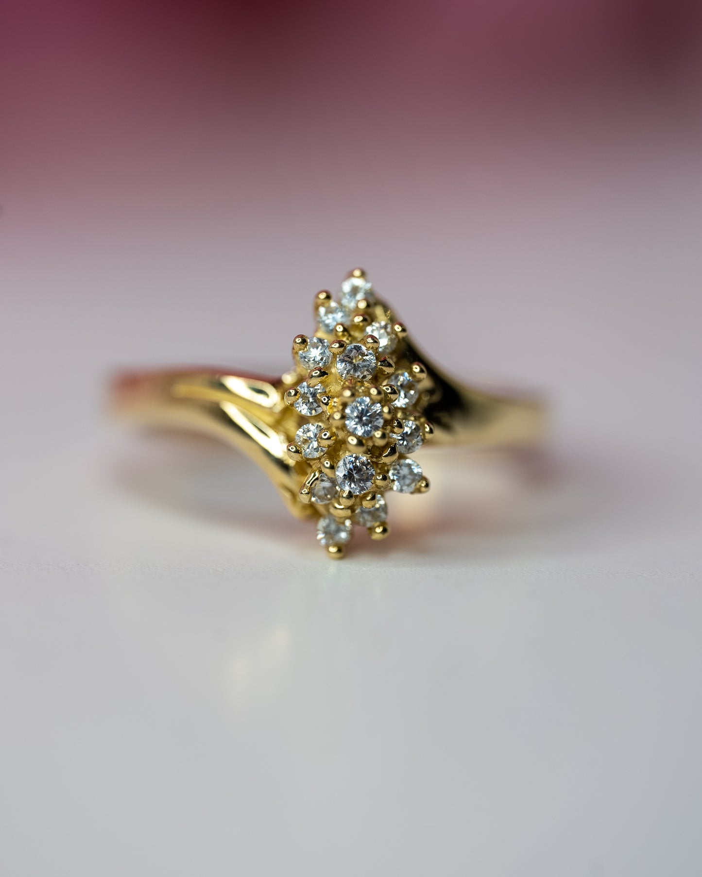 14kt Cocktail Ring