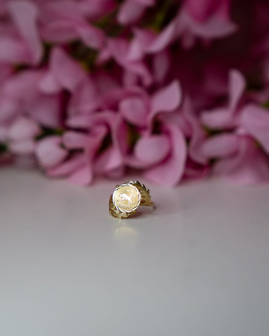 14kt "Taurus Season" Ring