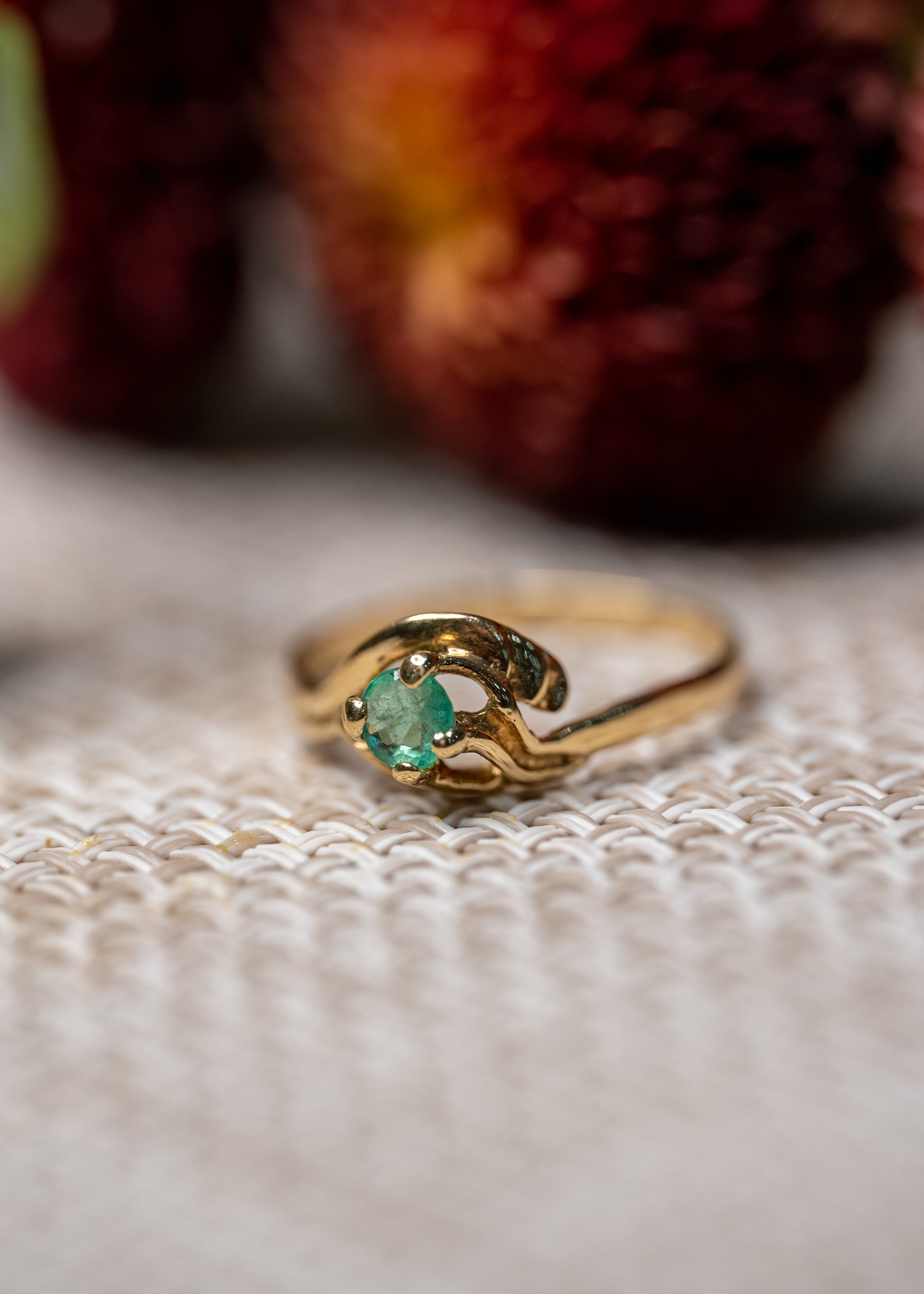 14kt Emerald Ring