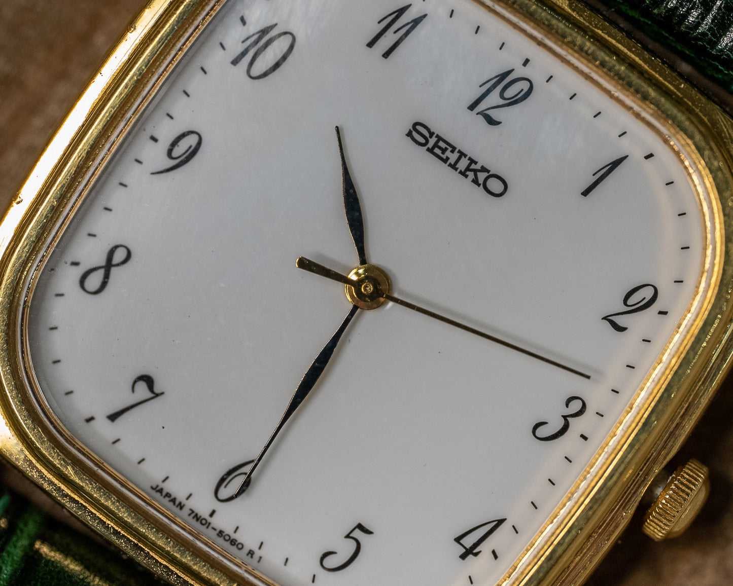 1980s Seiko Cushion Breguet Numeral Dial