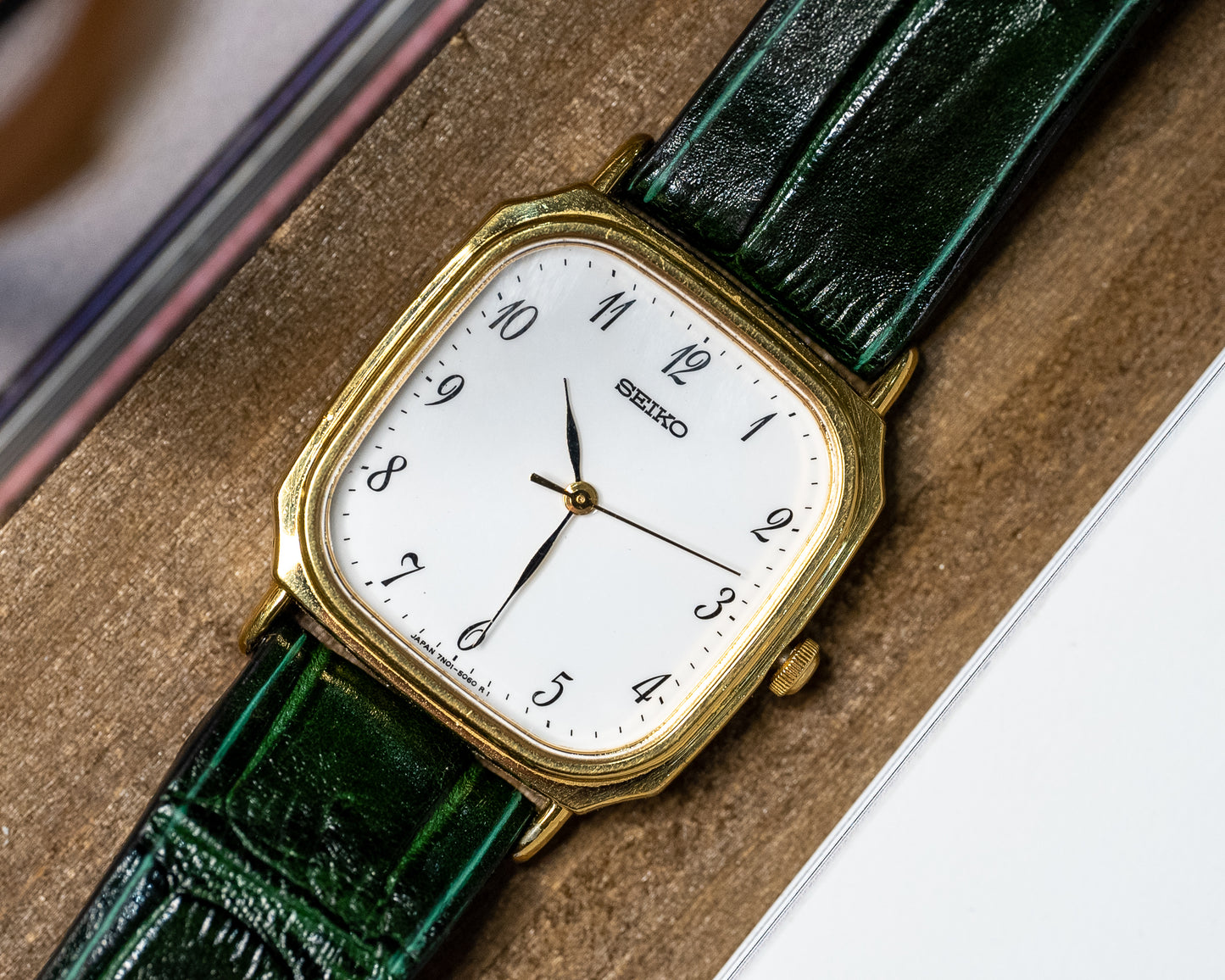 1980s Seiko Cushion Breguet Numeral Dial