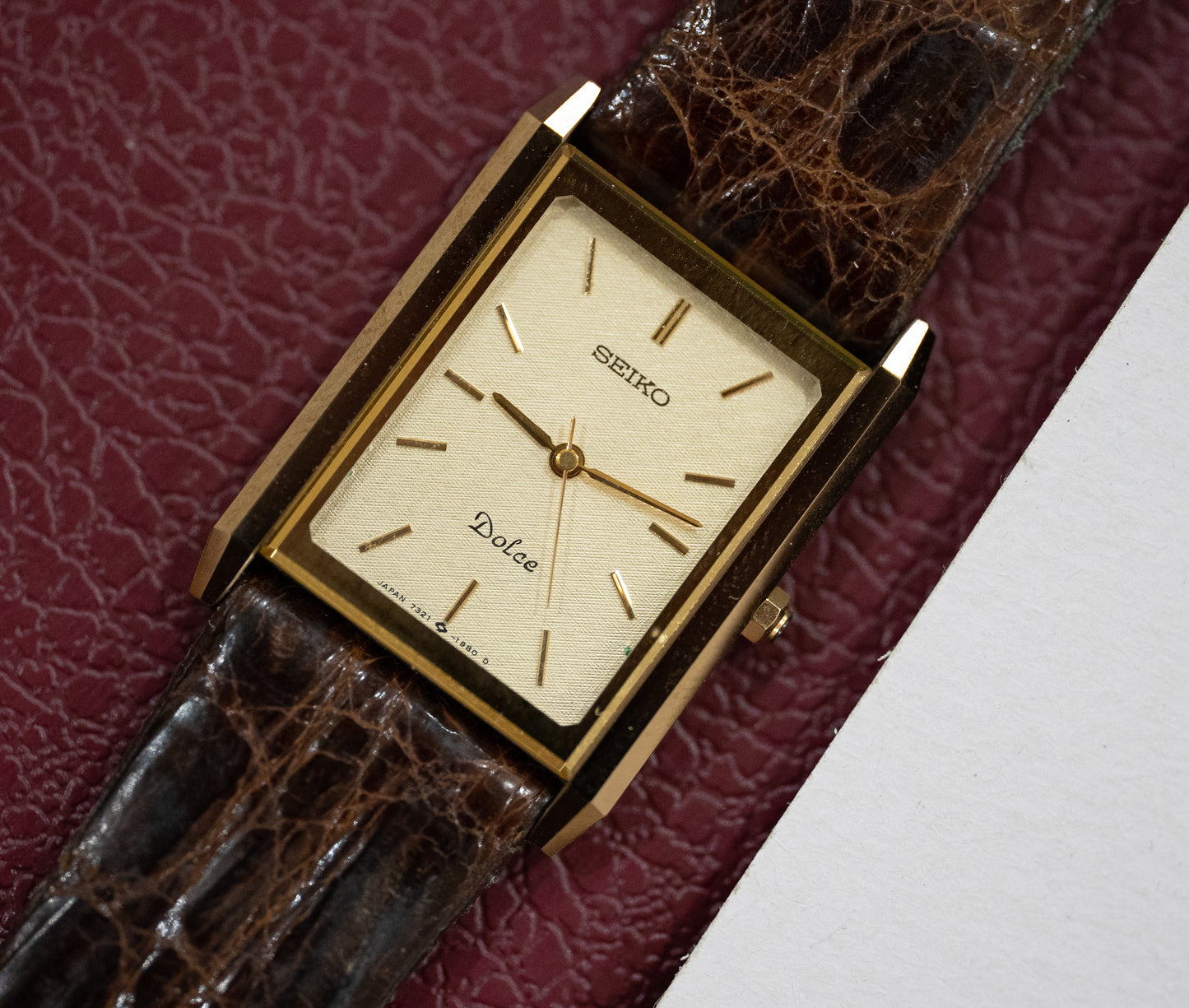 Seiko Dolce Tank