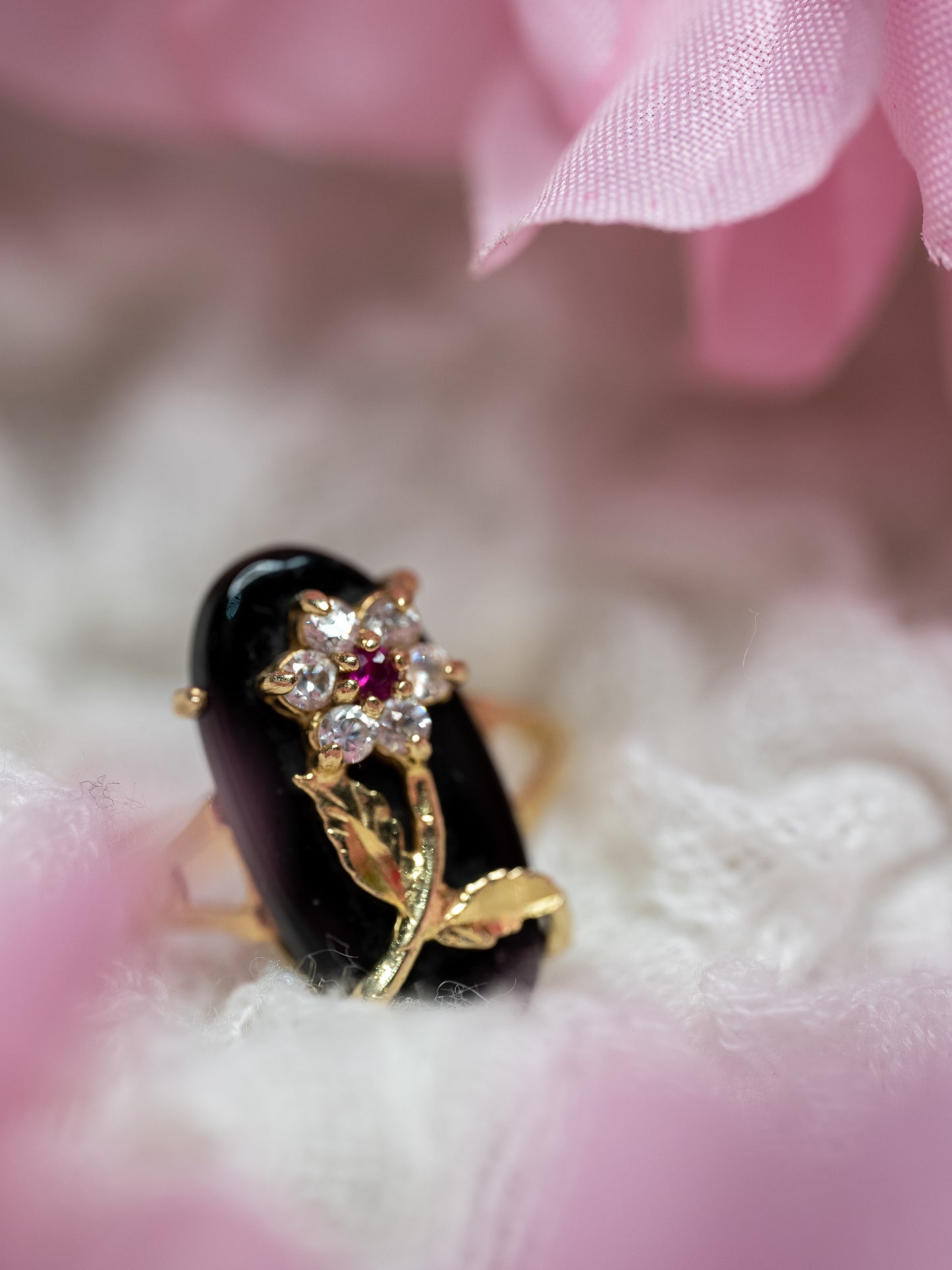 14kt Flower Ring