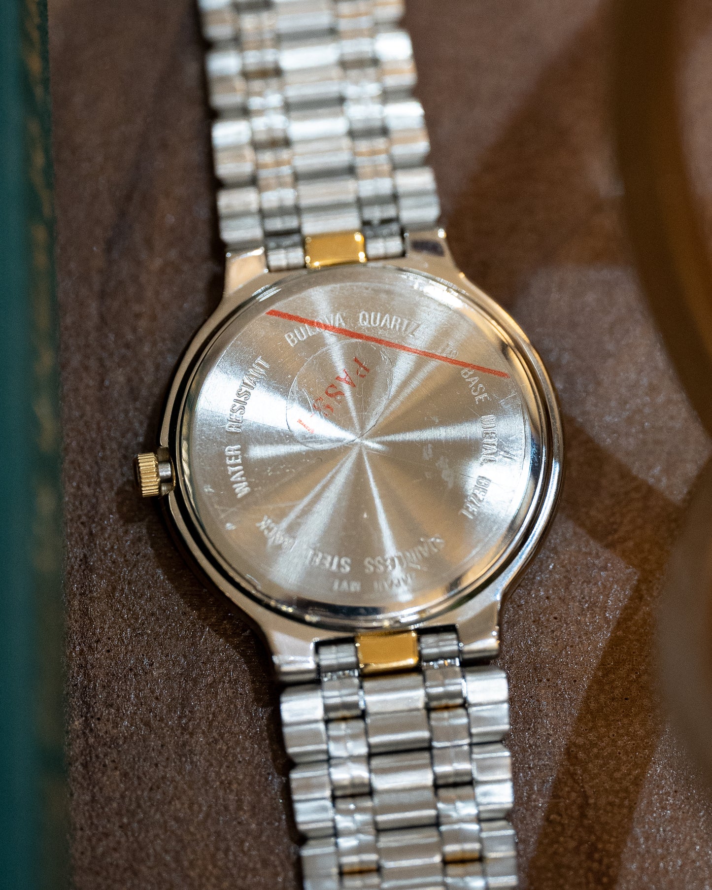 NOS Vintage Two-Tone Round Bulova