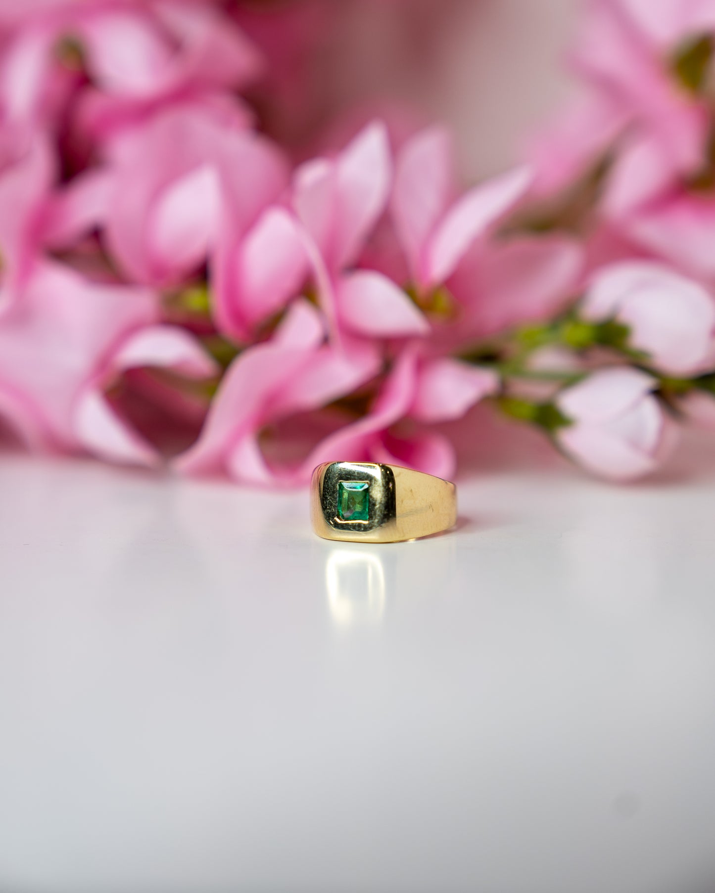 14kt Esmeralda Ring