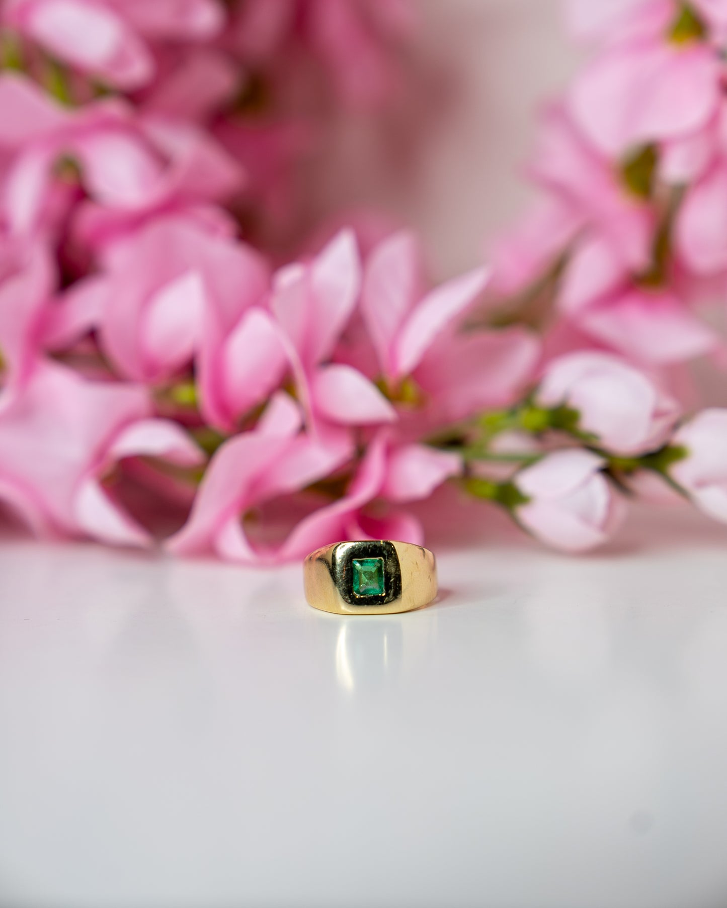 14kt Esmeralda Ring